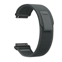 Adjustable Trail Nylon Watch Strap - 20mm/22mm - Versatile and Durable Design - 22mm Watch Strap (Blue Black)