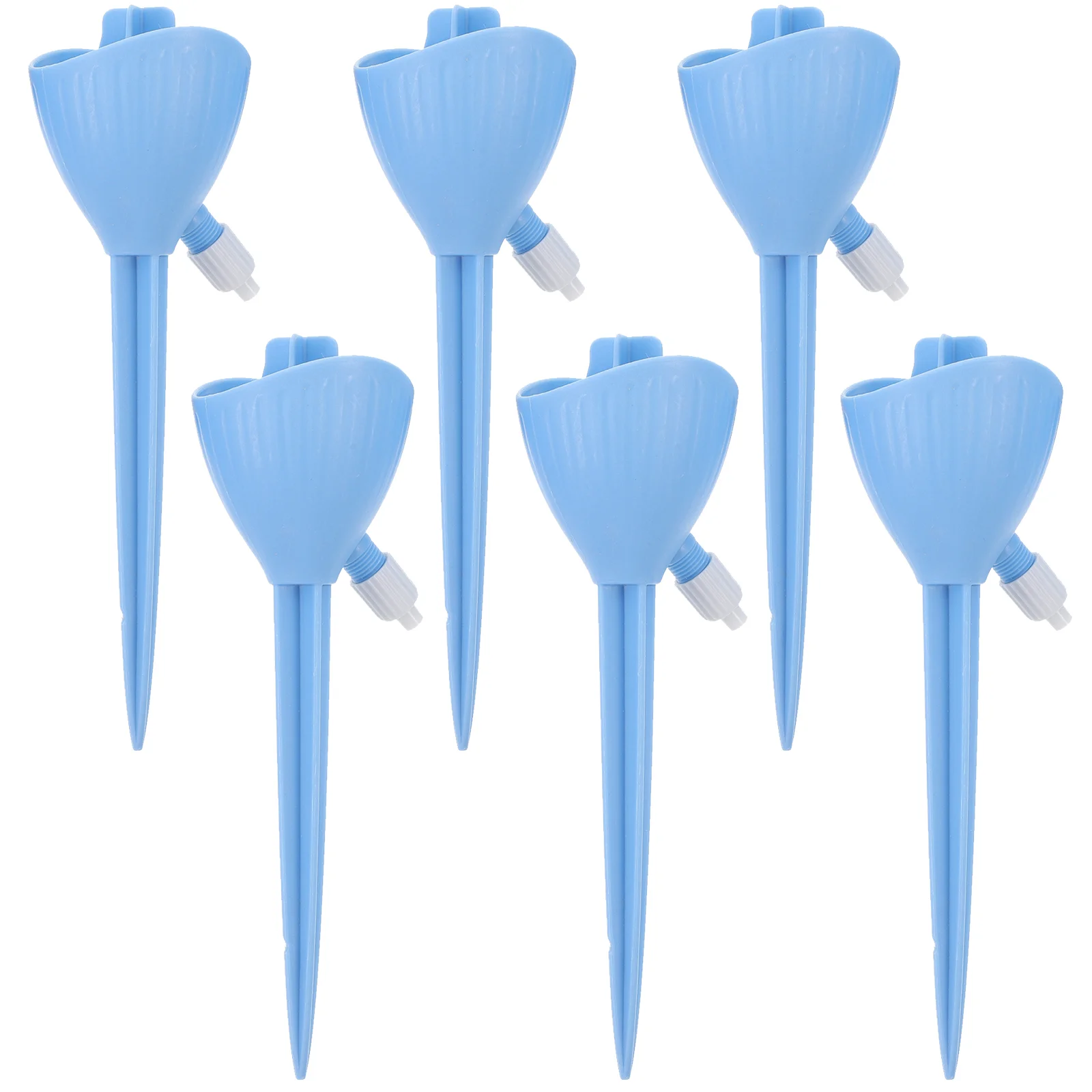 

6 Pcs Flower Watering Artifact Self Globes Buttercream Device Pp for Outdoor Plants Spikes Indoor
