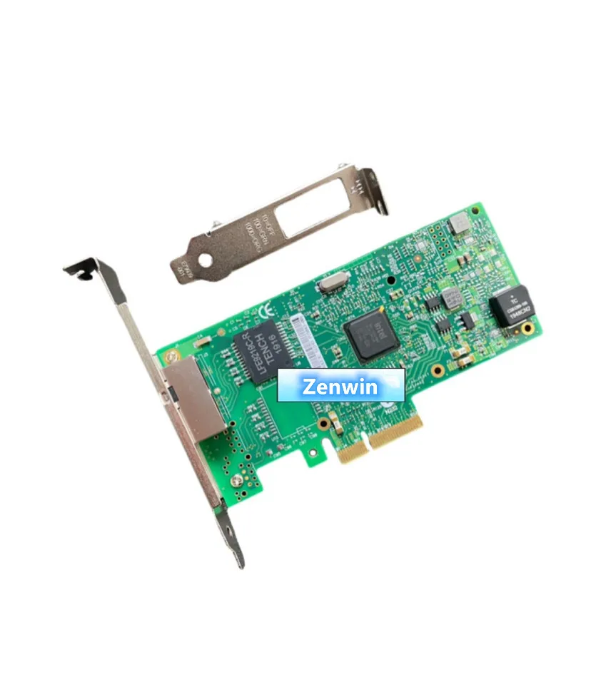 오리지널 브랜드 신제품 PCI-E X4 인텔 I350-T2 듀얼 포트 기가비트 이더넷 네트워크 서버 어댑터 i350AM2 NIC I350T2V2BLK