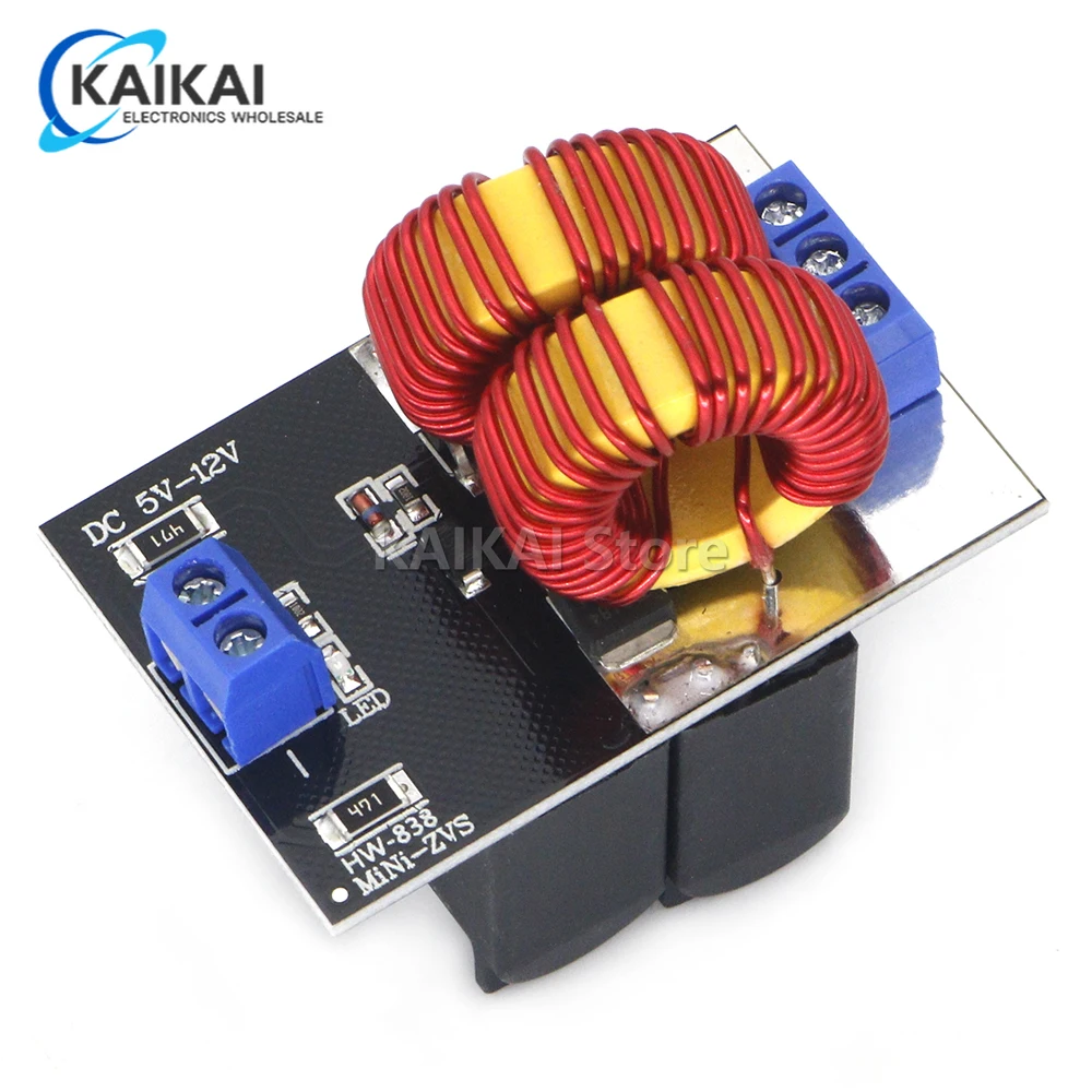 Il Modulo Finito Senza Nastro Mini Zvs Viene Utilizzato Per L'Alimentazione Tesla Riscaldamento Jacobs Ladder Drive Piastra A Induzione A Bassa Tensio