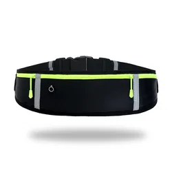 Ultra-Thin Waterproof Sports Belt Bag - Multi-Function Running & Outdoor Accessory (Green)