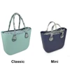 TANQU Snake Skin Grain PU Leather Inner Zipper Pocket Lining Waterproof Insert for Big Classic Mini Obag EVA O BAG Women Handbag 6