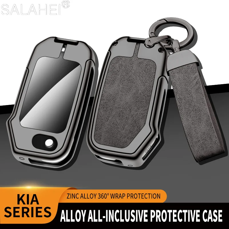 

Car Remote Folding Key Case Cover Protector Shell For Kia Sportage Ceed Sorento Cerato Forte KX3 K5 2020 2019 2018 2017 Keychain