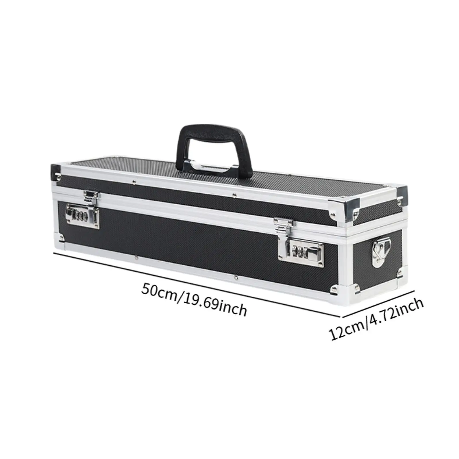 Chef Knife Case Knife Holder Lock Box Anti Scratch Aluminum Alloy Frame Convenient Carrying Case Suitcase for Culinary School tool case storage case
