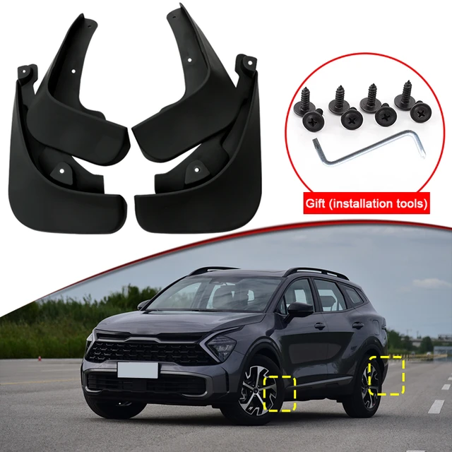 Car Styling For KIA Sportage NQ5 2022 2023 ABS Car Mud Flaps