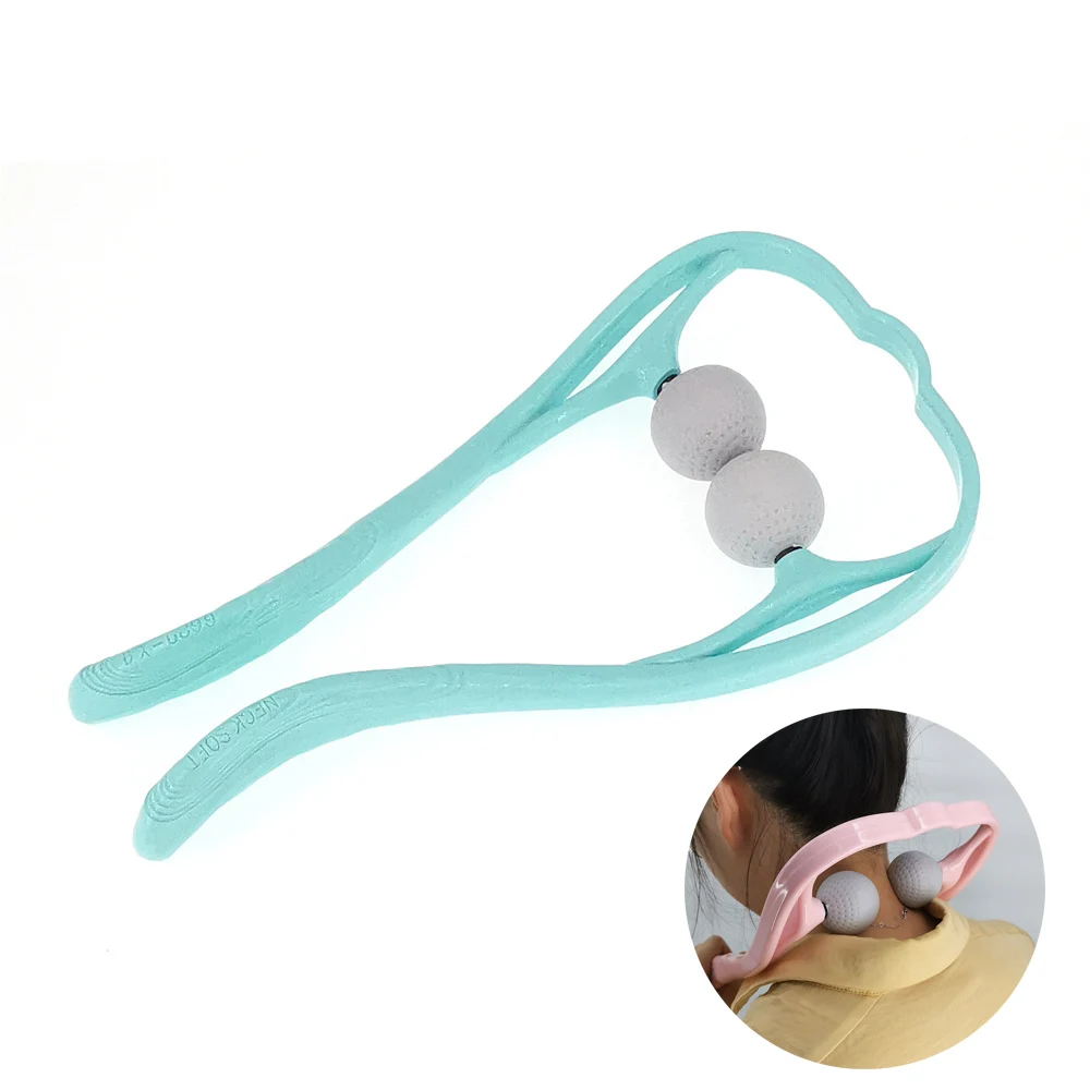 Plastic Pressure Point Therapy Neck Massageador Massagem 3 Colors Neck