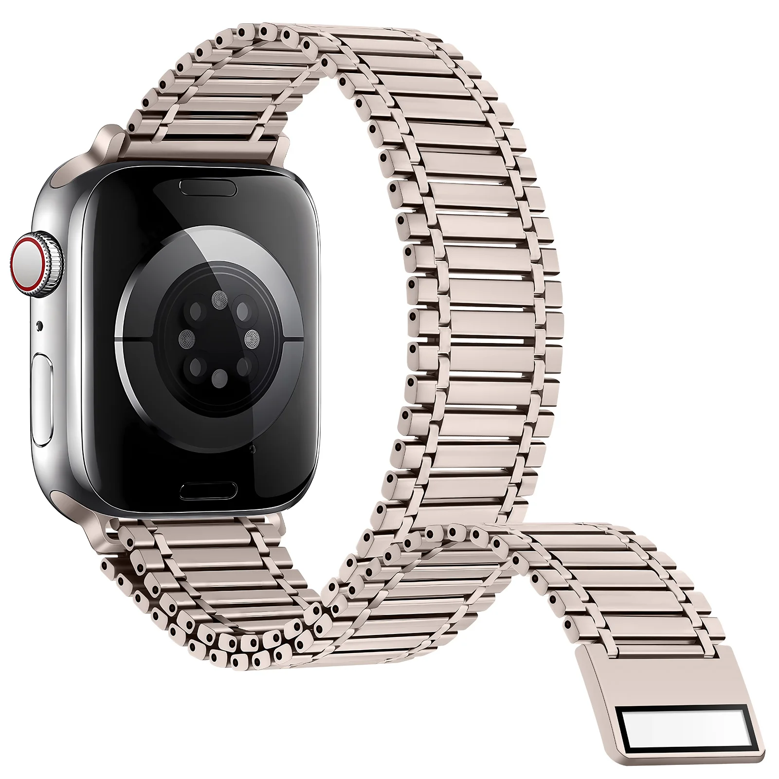 Magnetic Loop strap For Apple watch band 49mm 45mm 44mm 41mm 40mm Metal stainless steel Bracelet iWatch Serie SE 3 5 6 7 8 ultra