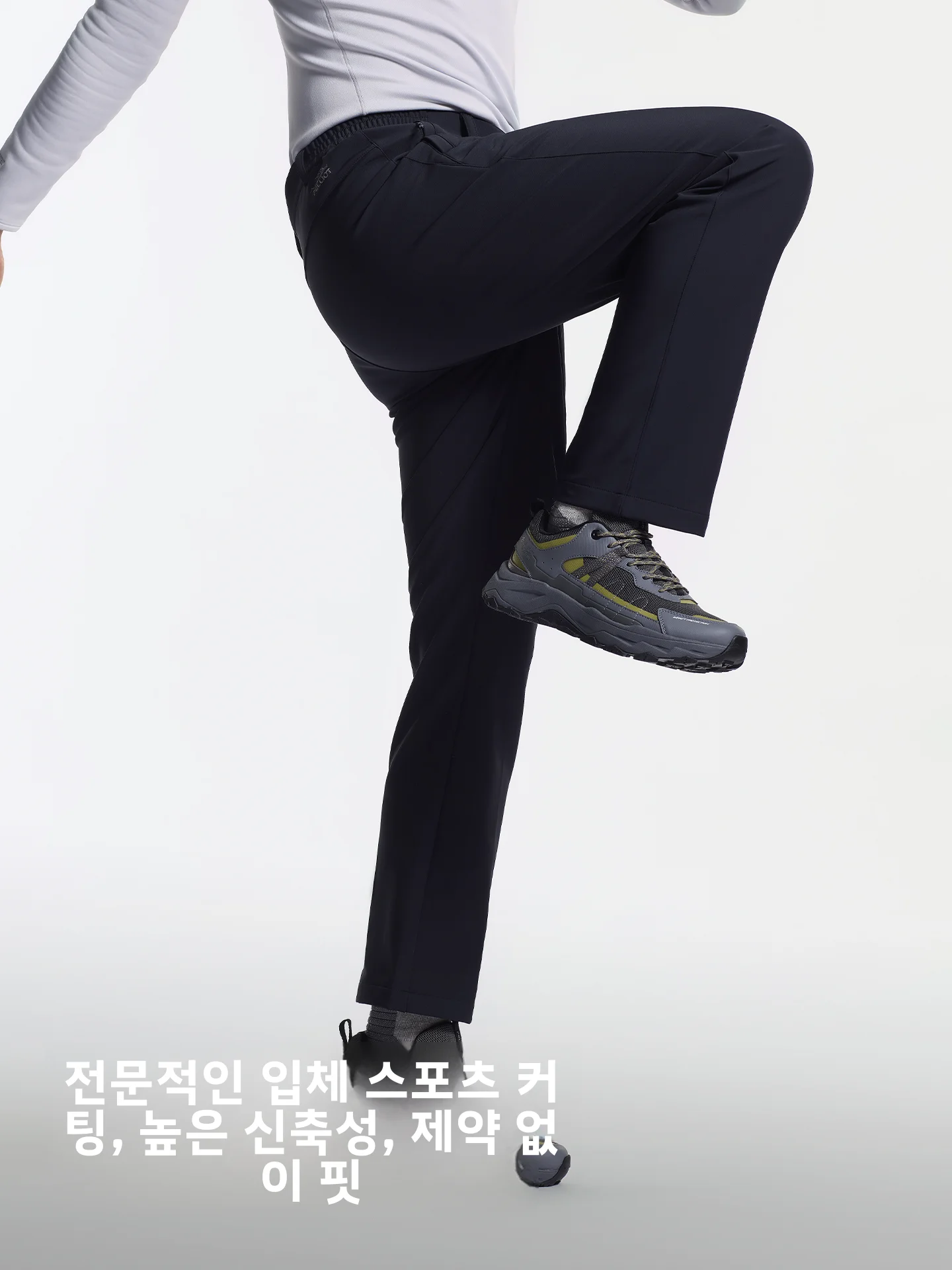 고급 K0 소프트쉘 바지 방풍 따뜻한 하이킹 스포츠 바지 내마모성 등산 바지 아웃도어 의류