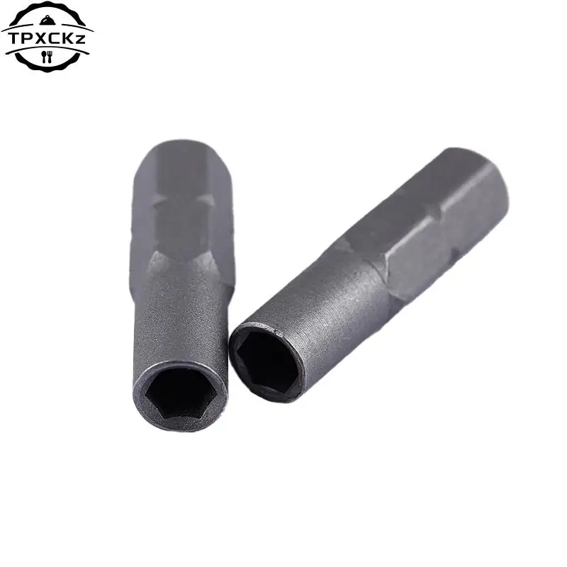 6.35mm 1/4" Insert Bit Adapter System 4mm Hex Shank Electric Screwdriver Tool Micro Bit Socket Adaptor Holder 1pc