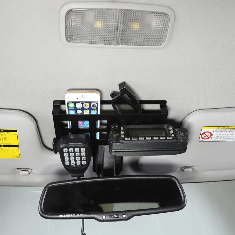 

Для Toyota FJ Cruiser 2007-2021 внутренняя стойка для зеркала заднего вида аксессуары Алюминиевый сплав Многофункциональный держатель для хранения