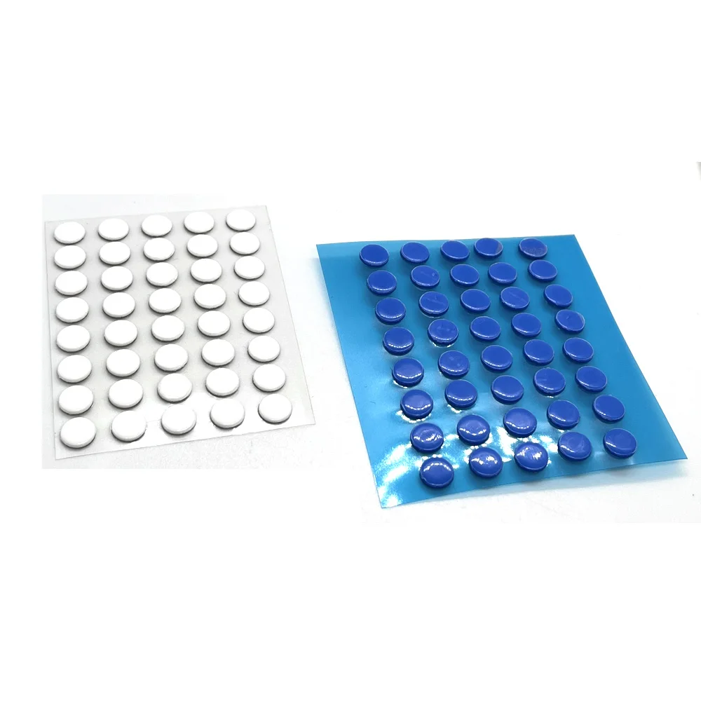 Mouse skates 40Pcs 6.5mm diameter 0.8mm thickness Small Dots Universal For Logitech Rubberized Mouse Foot Glide