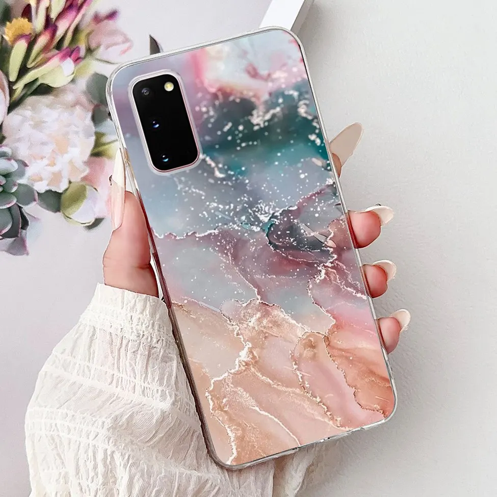 Clear Cute Cat and Fashion Flower Painted Phone Case Cover