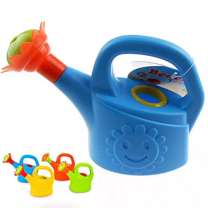 Watering Can Sprinkler Plastic For Garden Kids Home Flowers Beach Bath Toy Early Education