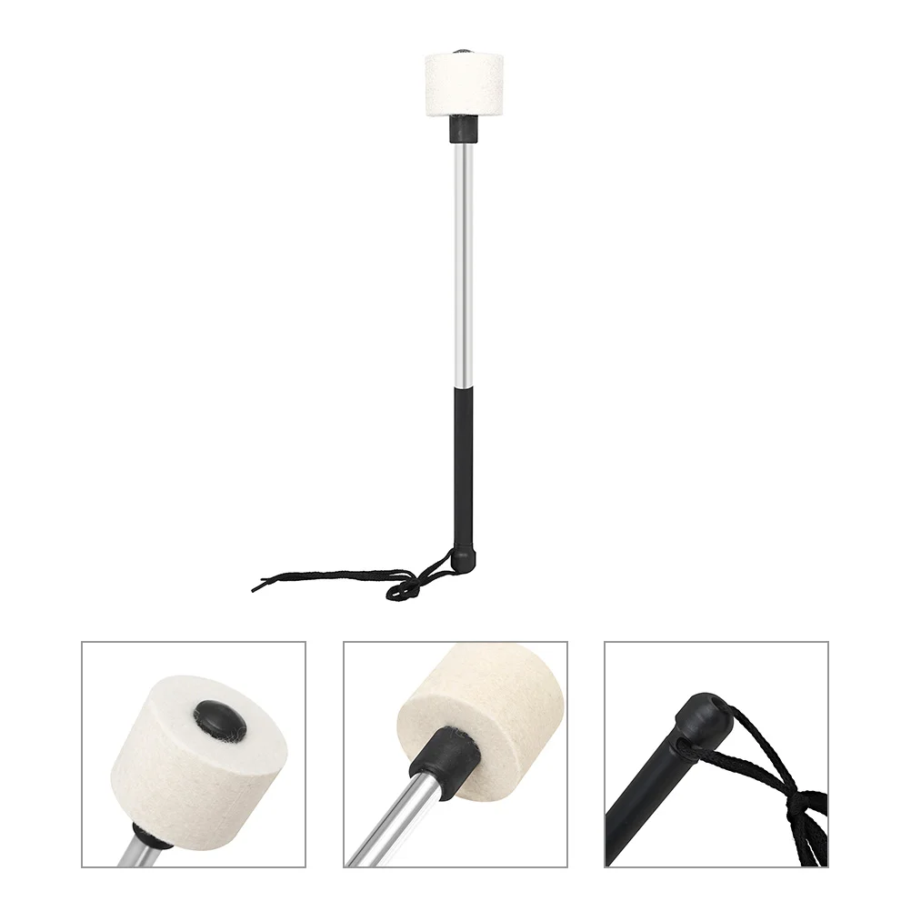 

Snare Drum Hammer Felt Drum Stick Percussion Instrument Accessory For Performance