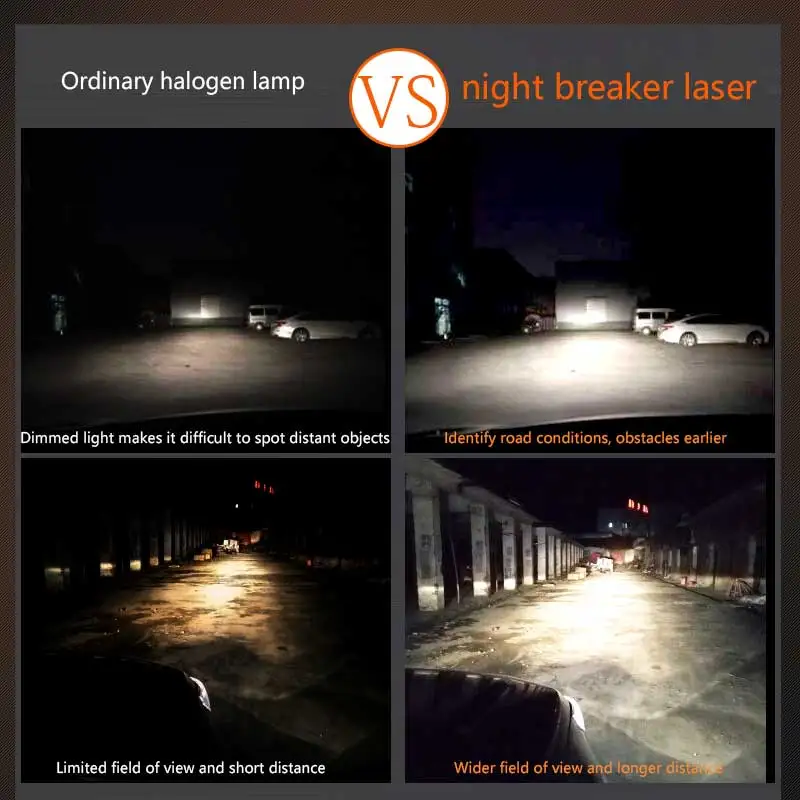 OSRAM H1 55W Night Breaker Unlimited 12V 64150NBU +110% Bright White Car Headlight Fog Lamp Genuine Halogen Lamp 3400K (2 Pcs) 6
