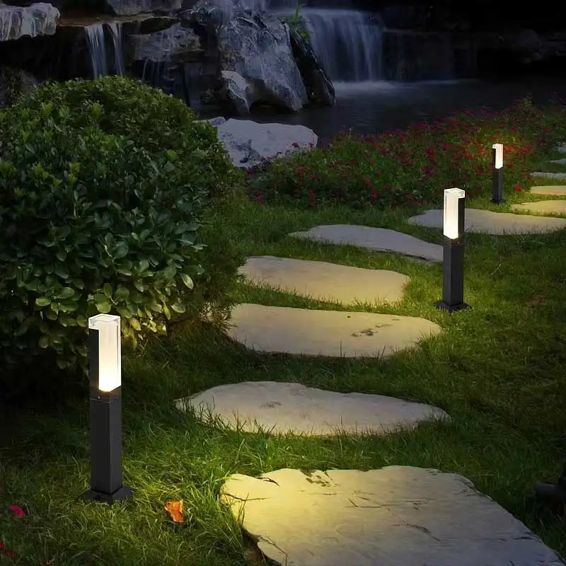 Outdoor Led Waterproof Courtyard Villa Homestay Garden Scenic Area Lawn Light Minimalist Community Garden Column Light