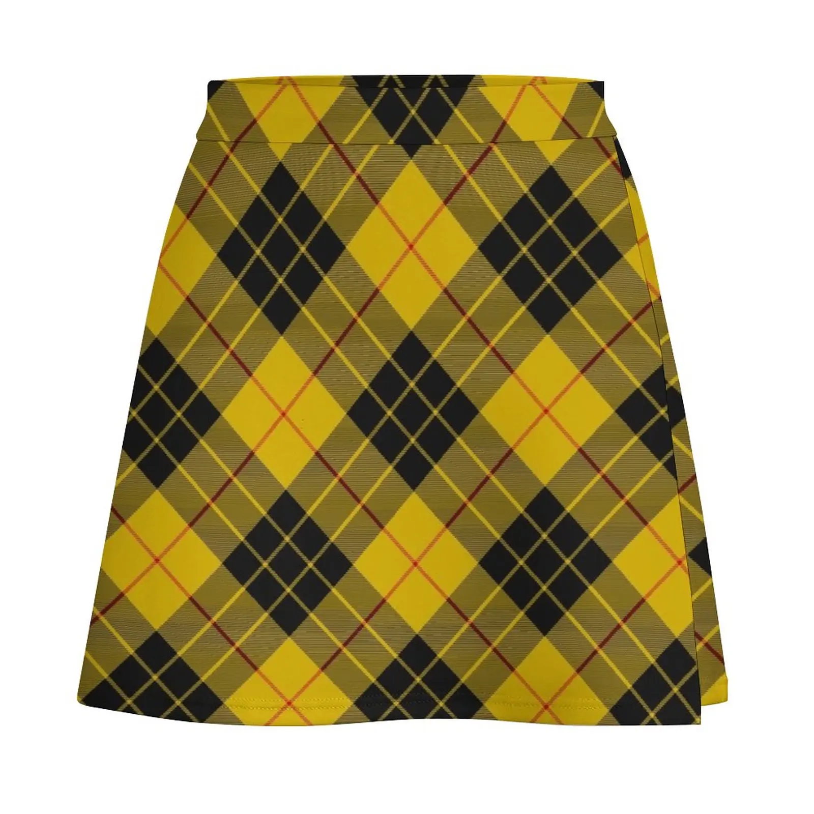 Clan MacLeod of Lewis Tartan Rotated Mini Skirt Woman short skirt dress women summer