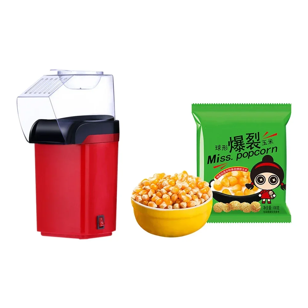 110V/220V Fully Automatic Popcorn Machine For Home Kitchen Popcorn Makers Mini Electric Household Appliance Machine