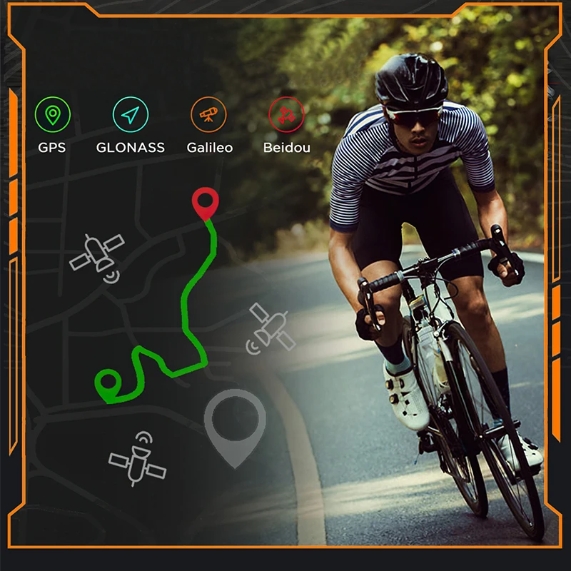 Smart Watch 1.5" AMOLED HD Screen Bluetooth Call GPS Men Military Sports Fitness Tracker For Android IOS 400mAh