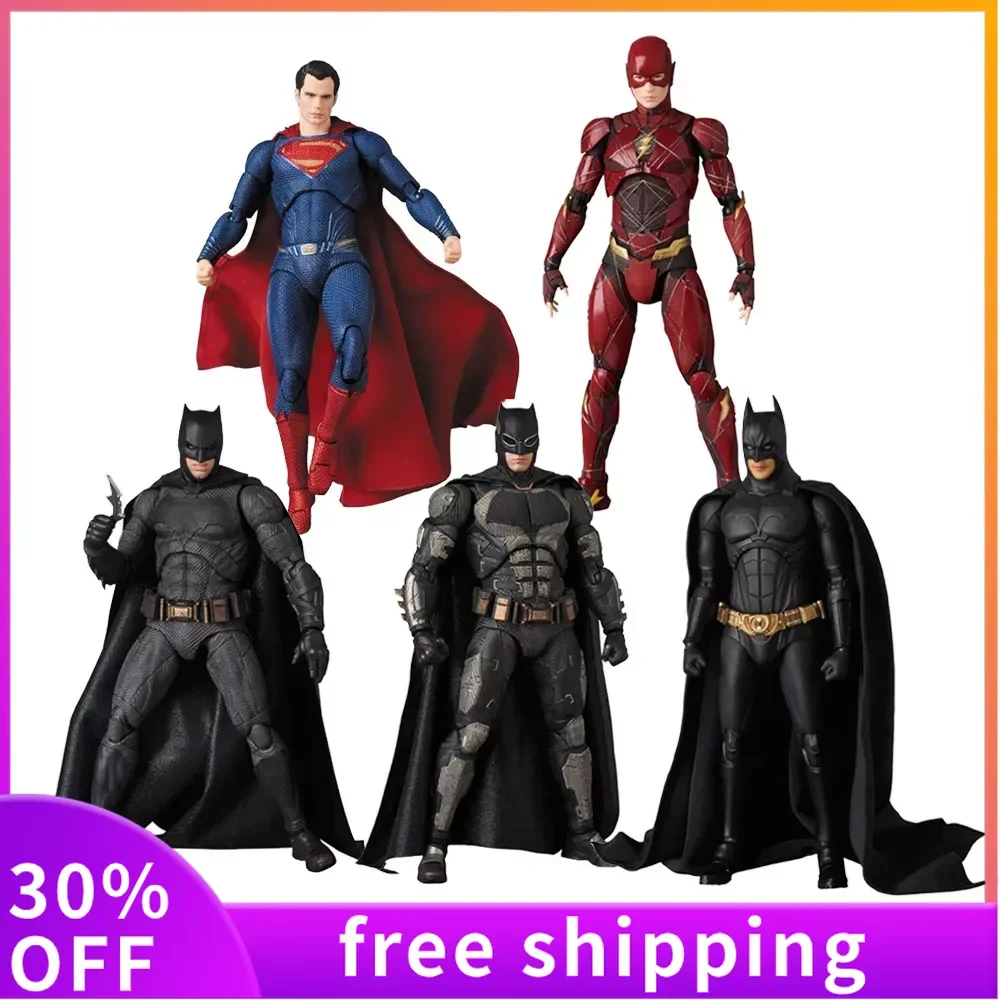 

Фигурка аниме Лига Справедливости DC, Бэтмен, флэш, Супермен, периферия, Коллекционная модель, экшн-фигурка, подарок на день рождения, игрушки, игра