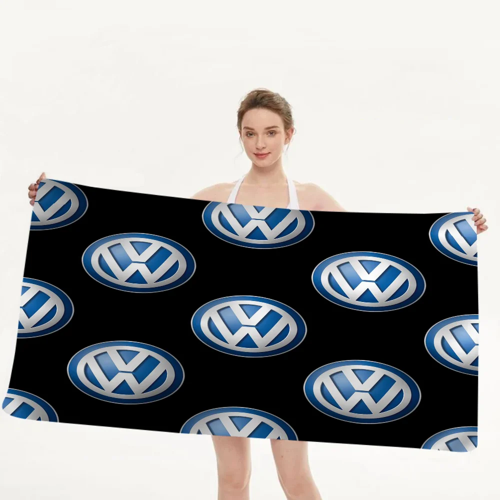 Sports Car Stripes V-volkswagen Luxury Anime Beach Swimming Towel Soft Absorbent Washcloth Childrens Gift Kid Travel Camping Gym 5