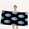Sports Car Stripes V-volkswagen Luxury Anime Beach Swimming Towel Soft Absorbent Washcloth Childrens Gift Kid Travel Camping Gym 5