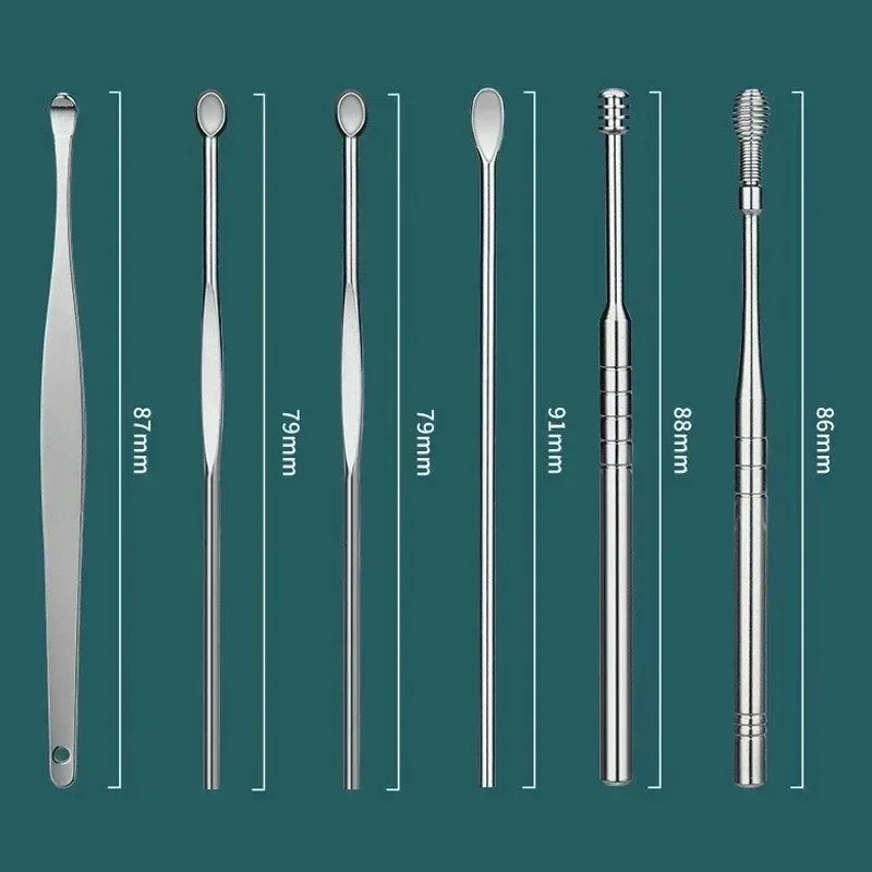 Ear Wax Cleaner Earwax Removal Tool Pick Digging Artifact Earpick for Cleaning Ears