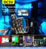 USB LED Strip Light 5V RGB Waterproof Black PCB 5050 0.5m 1m 2m 3m 4m 5m Led Strip Light Tape PC TV Backlight Remote Controller 4