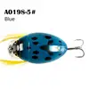3.8cm 4g Artificial Ladybug Fishing Bait Cicada Beetle Insect Wobblers Fishing Lures Topwater For Bass Carp Fishing Tackle 4