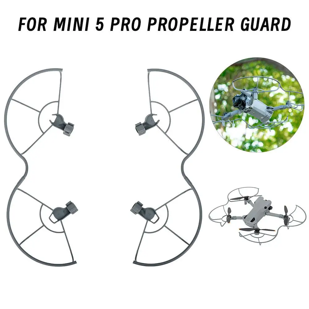 Hélices de Protection Nylon pour DJI Mini 5 Pro - Gris