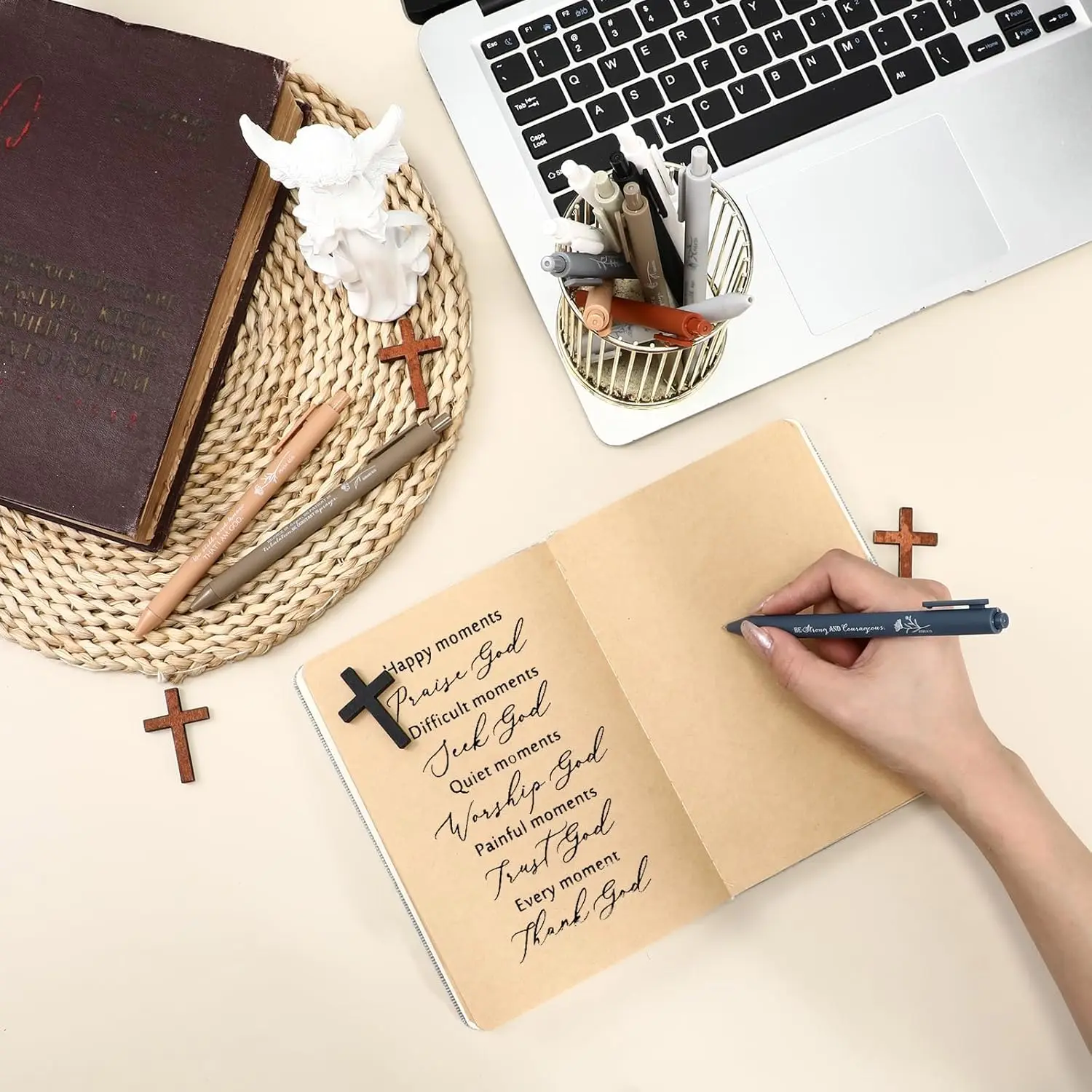 Bolígrafo Con Versículo Bíblico, Regalos Cristianos Para Mujeres, Día