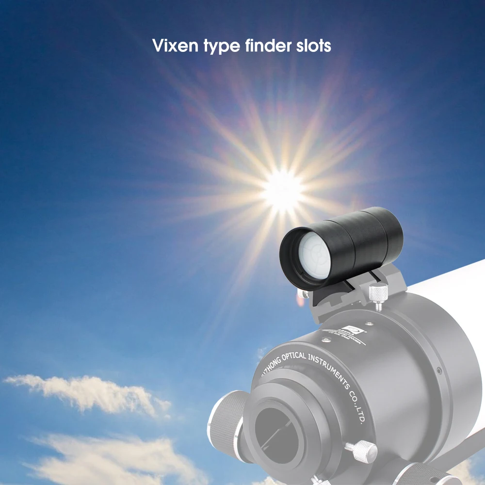 S80e86137a3fa4f6aa1ab68c2c6fcb340W SVBONY Solar Finder Scope For Sun Positioning Total Finderscope Eclipse& Partial Eclipse Observation for Astronomy Telescope