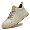 Elevator shoes for man height increase 8cm 6cm luxury brand sneaker genuine leather men's hidden heels casual shoe increasing 6