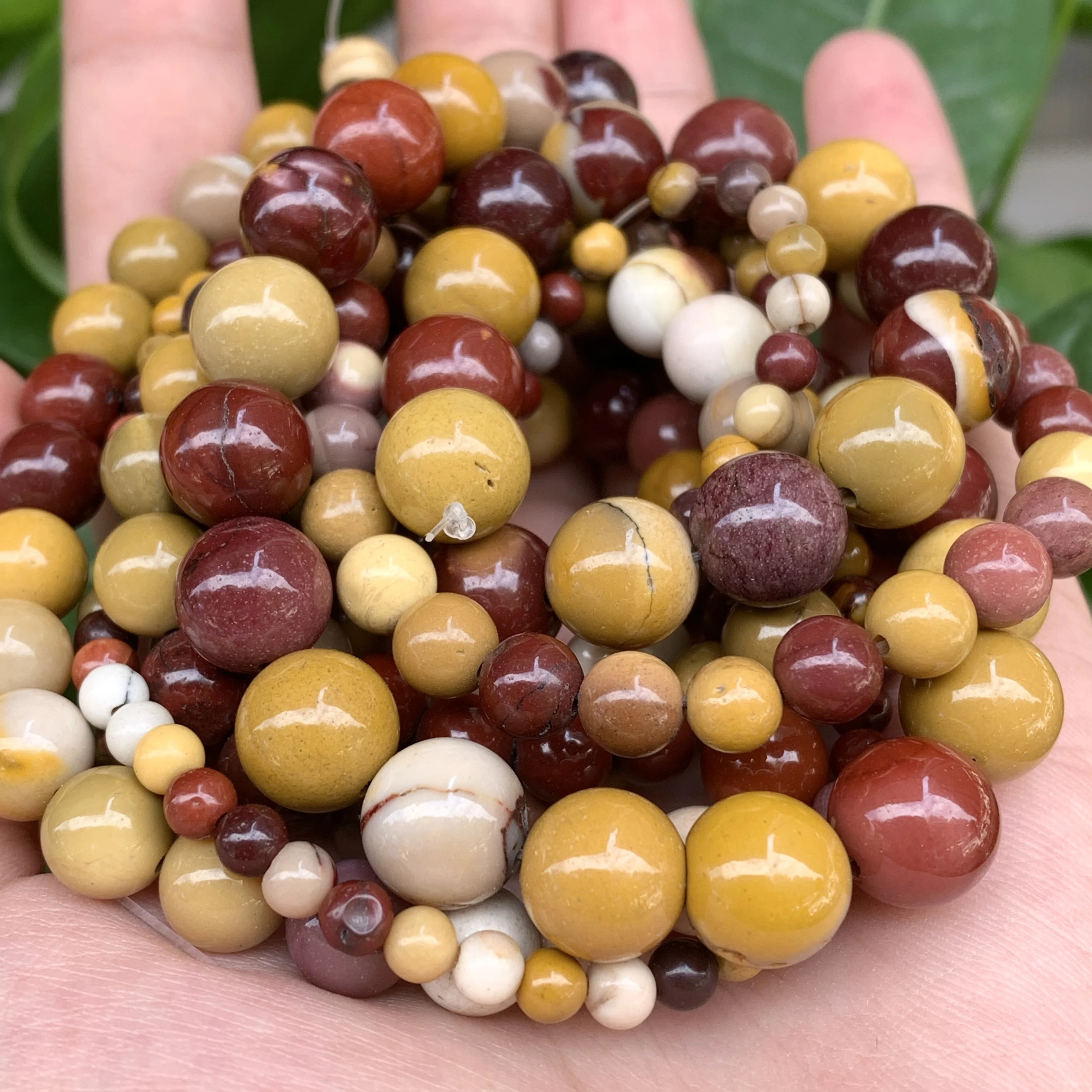 Mookaite Bead Bracelet – AEORA ROCKS INDIA -Healing Crystals superstore