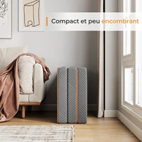 Складной матрас Vesgantti, складной матрас из гелевой пены с эффектом памяти размером 15 и 8 см, складной в три раза для путешествий, кемпинга, гостевой кровати — изображение 4