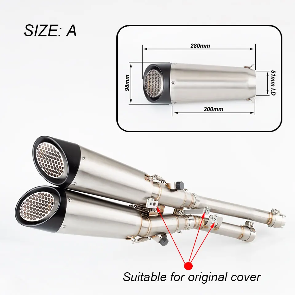 Sistema completo de escapamento de motocicleta para Triumph Scrambler 1200  XE XC 2019-2023 scrambler 1200 silenciador de escapamento - AliExpress, image size:960x960