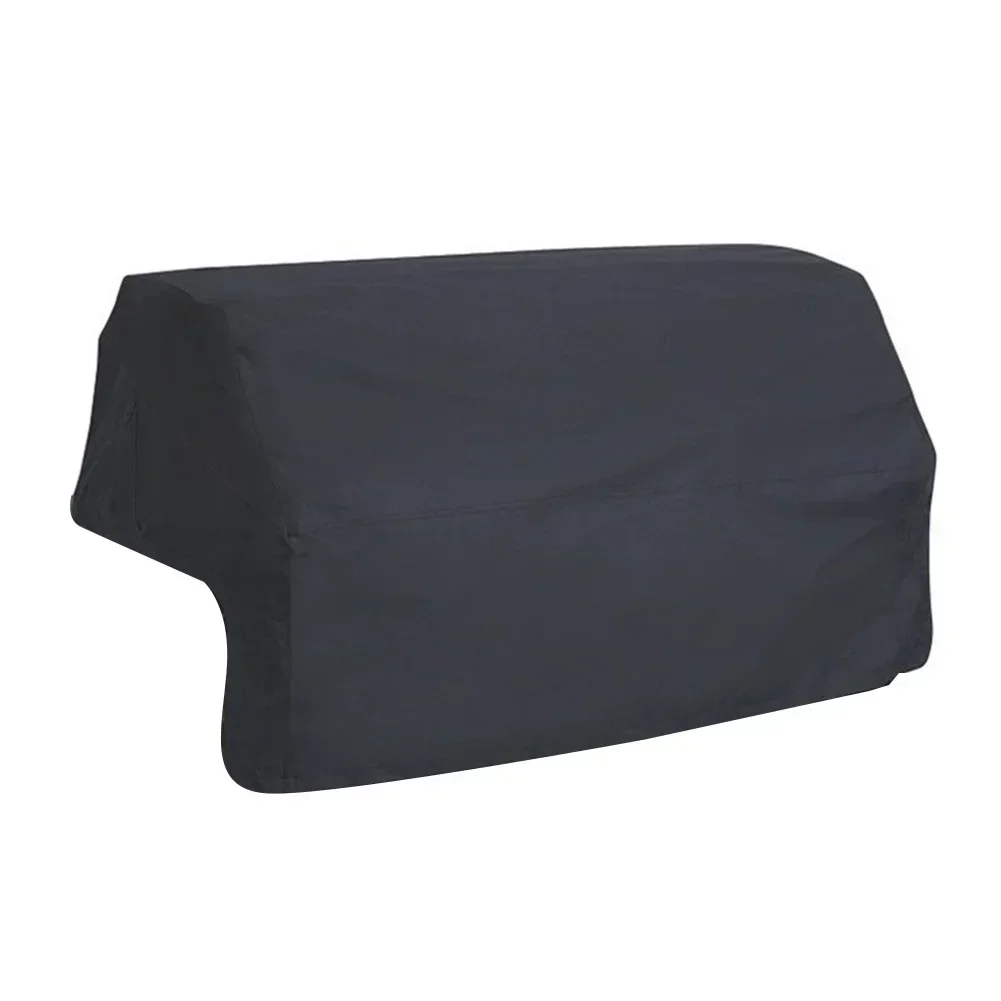 600D Oxford Cloth Cover BBQ Grill Cover Custom-colored Buckles Elastic Cords Laminated Backing Outdoor Camping