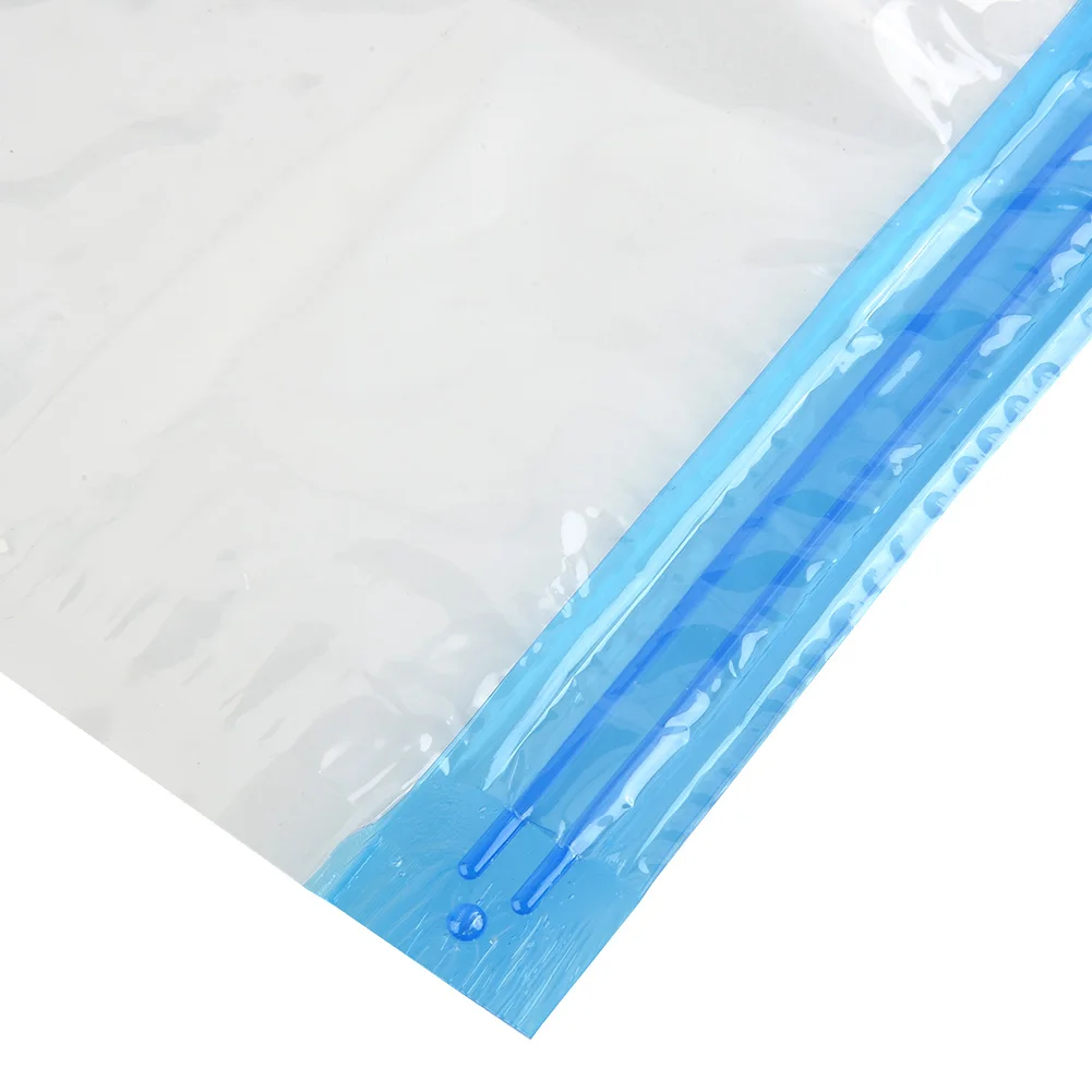 Vacuum Storage Bag Bedding Pillows Towel Clothes Storing Space Saver ​Travel Storage Bag Closet Plastic Vacuum Bags Transparent