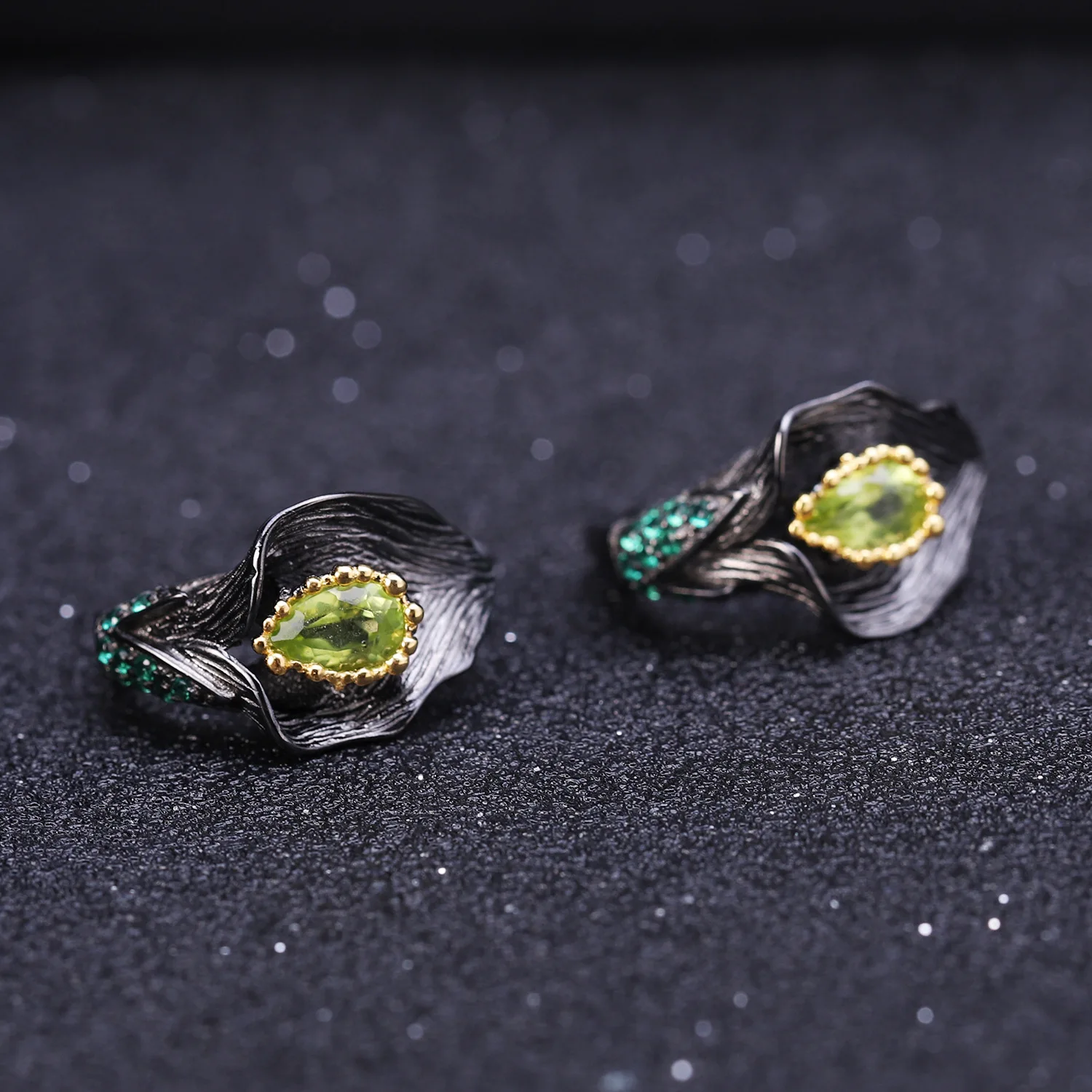 

Natural Peridot Earrings