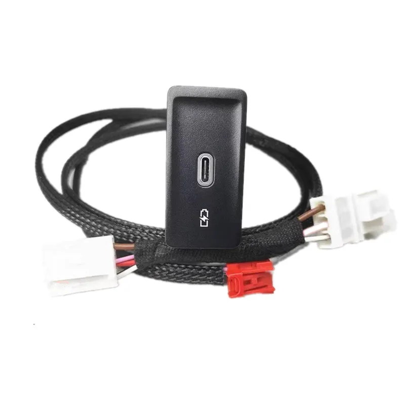 VW ゴルフ7 MK7 パサートB8用 OEMアームレストタイプCソケットUSB