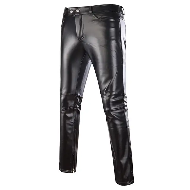 Karl Lagerfeld Faux Croc Patent Leather Pants - Trousers - Boozt.com