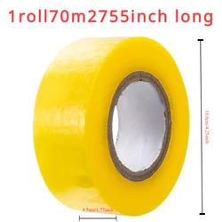 High Viscosity Clear Adhesive Sealing and Packing Tape - 70 Meters, 4.5CM Width for 45mm (Transparent color)