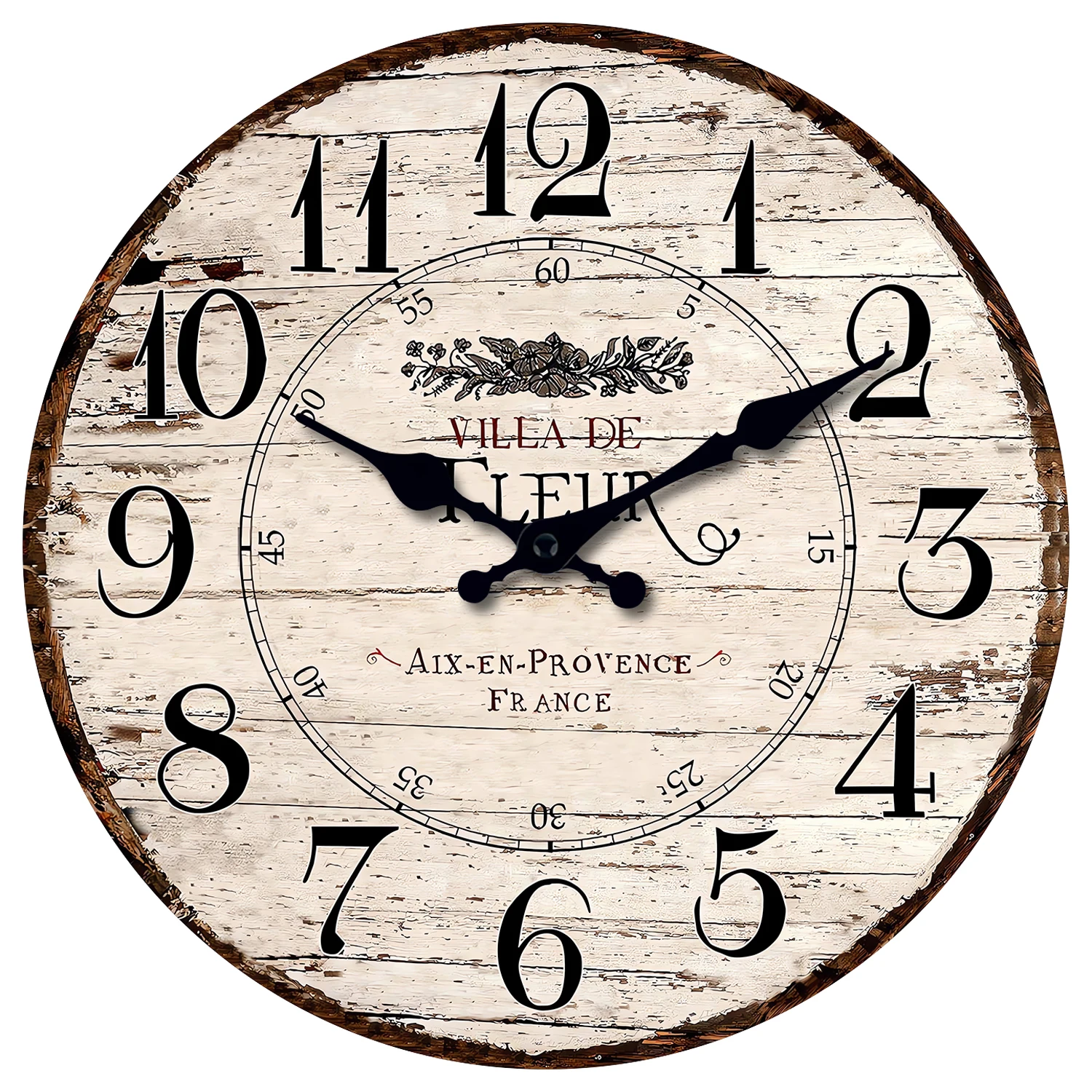 Vintage Wooden Wall Clock MDF097  
