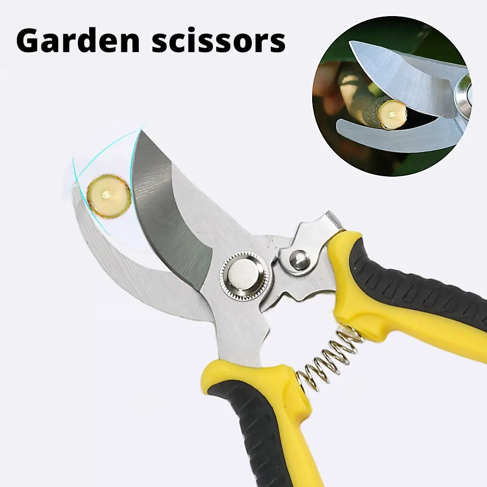 Garden Bypass Pruning Shears, Heavy-Duty Garden Clippers, Garden Scissors,  Tree Ttrimmers and Rose Pruning Shears, Multipurpose - AliExpress