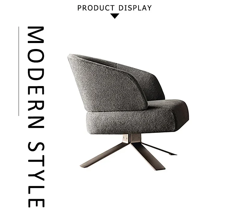 Hotel Restaurant Furniture Livingroom Coffee Shop Modern Velvet Swivel Armchair For Sale
