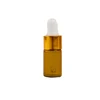 10pcs 3ml Clear Mini Glass Dropper Bottles Small Empty Glass Dropper Bottles For Essential Oils Sample DIY Cosmetic Liquid 2