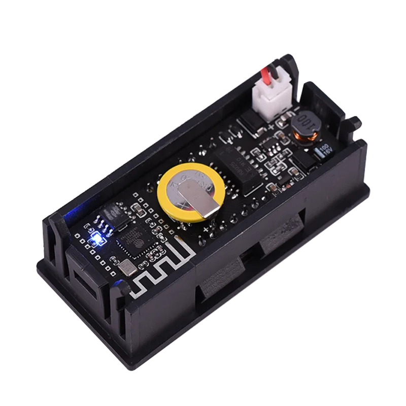 WiFi Network Clock Module Automatic Timing LED Digital Tube Electronic Clock Movement Luminous dc12V In-car DIY Global Time Zone digital clock