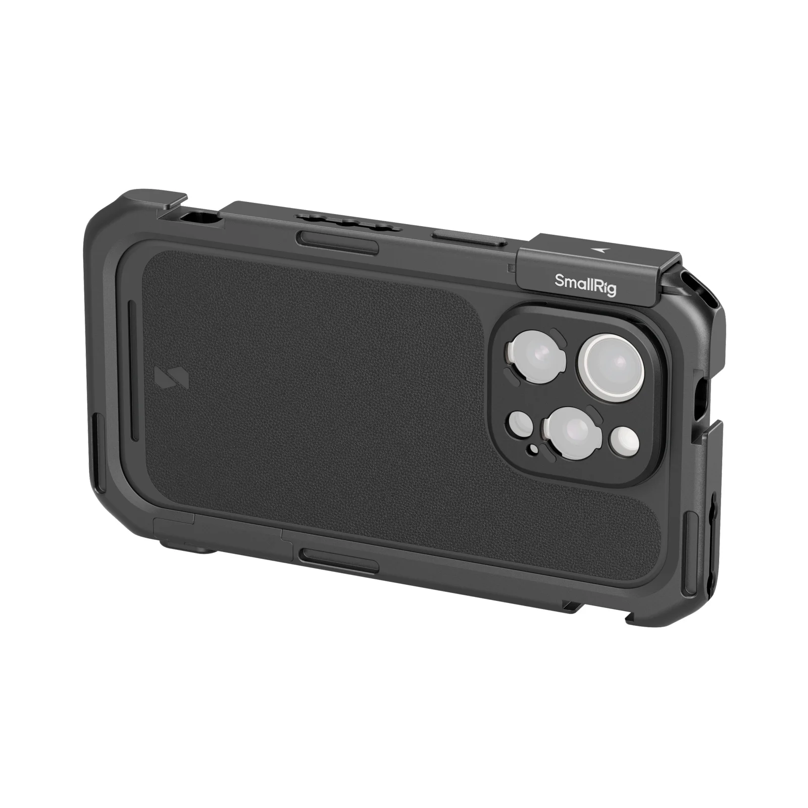 Small rig mobile video cage basic edition für iphone 16 pro/für iphone 16 pro max für video aufzeichnung/youtube/live streaming – Detail 7