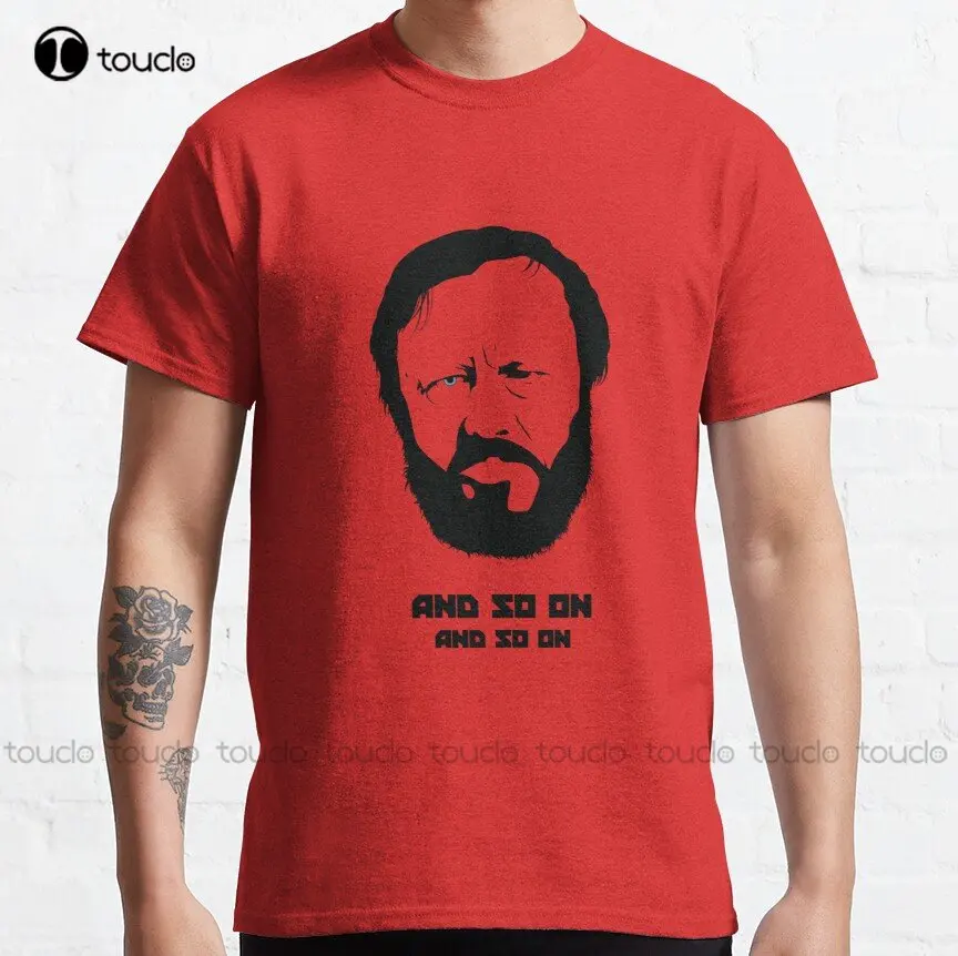 

Slavoj Zizek - Portrait Classic T-Shirt Tennis Shirts For Men Cotton Outdoor Simple Vintage Casual Tee Shirts Xs-5Xl Unisex New