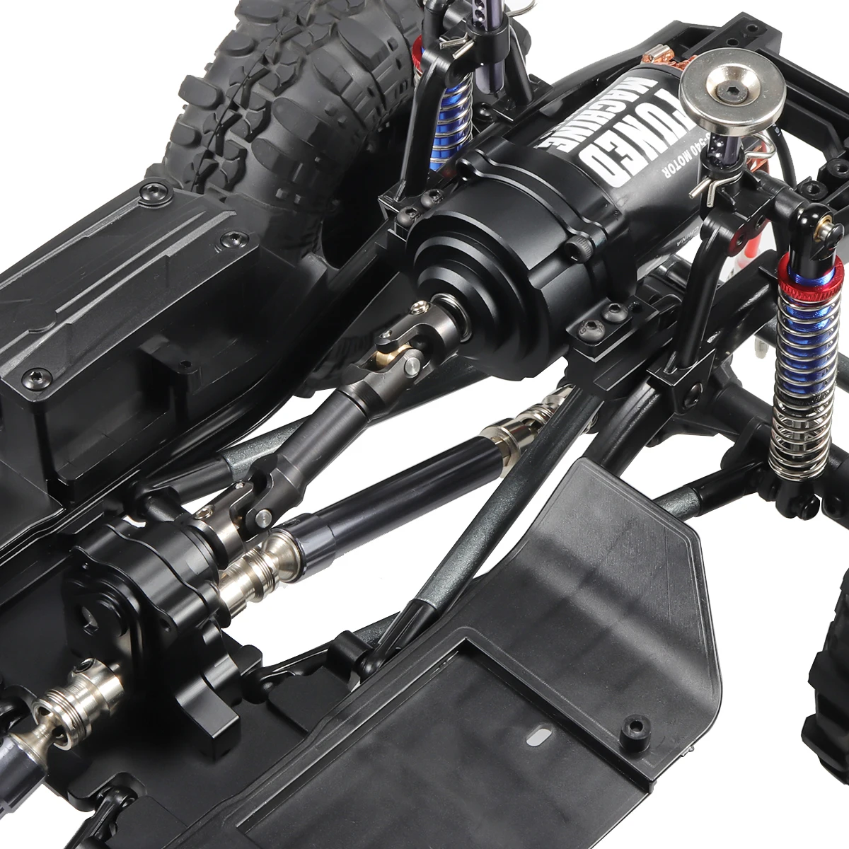 SCX10 II 1/10 90046用RCカーアクセサリー シャーシフロントマウント